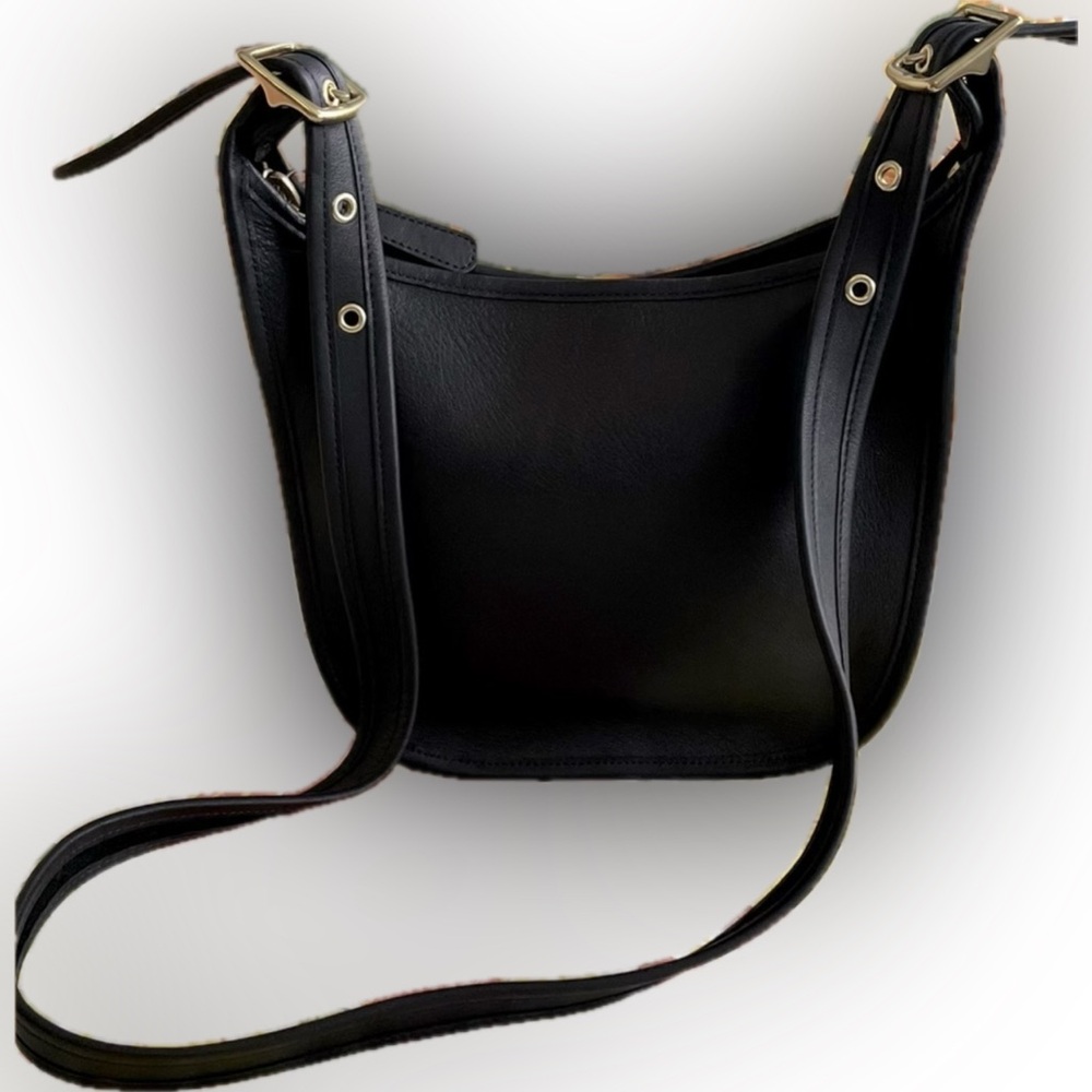 Coach Janice Legacy Black Leather EUC Janice Riccardo-DiSanto Design Vintage